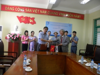 Cooperation of Thai Nguyen university of science and Kyungpook National University, Korea